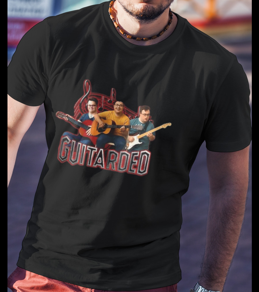 Guitarded Meme Musician Trio T-Shirt