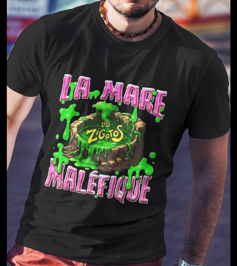 Les Zigotos La Mare Maléfique Green Goo Pit T-Shirt