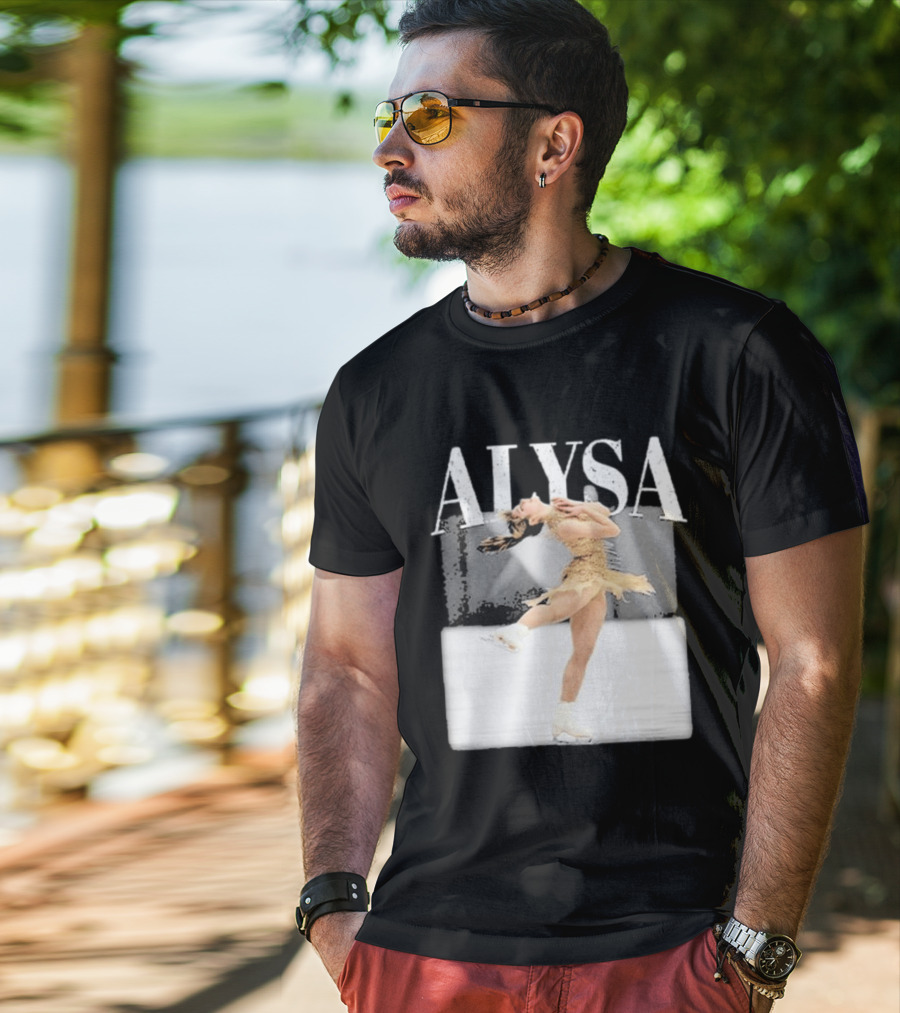Alysa USA Skating Performance Frozen Moment T-Shirt