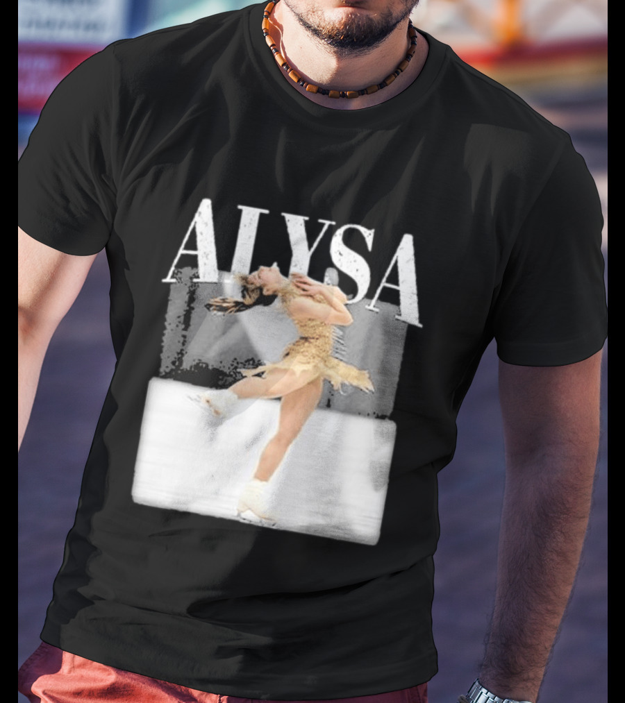 Alysa USA Skating Performance Frozen Moment T-Shirt