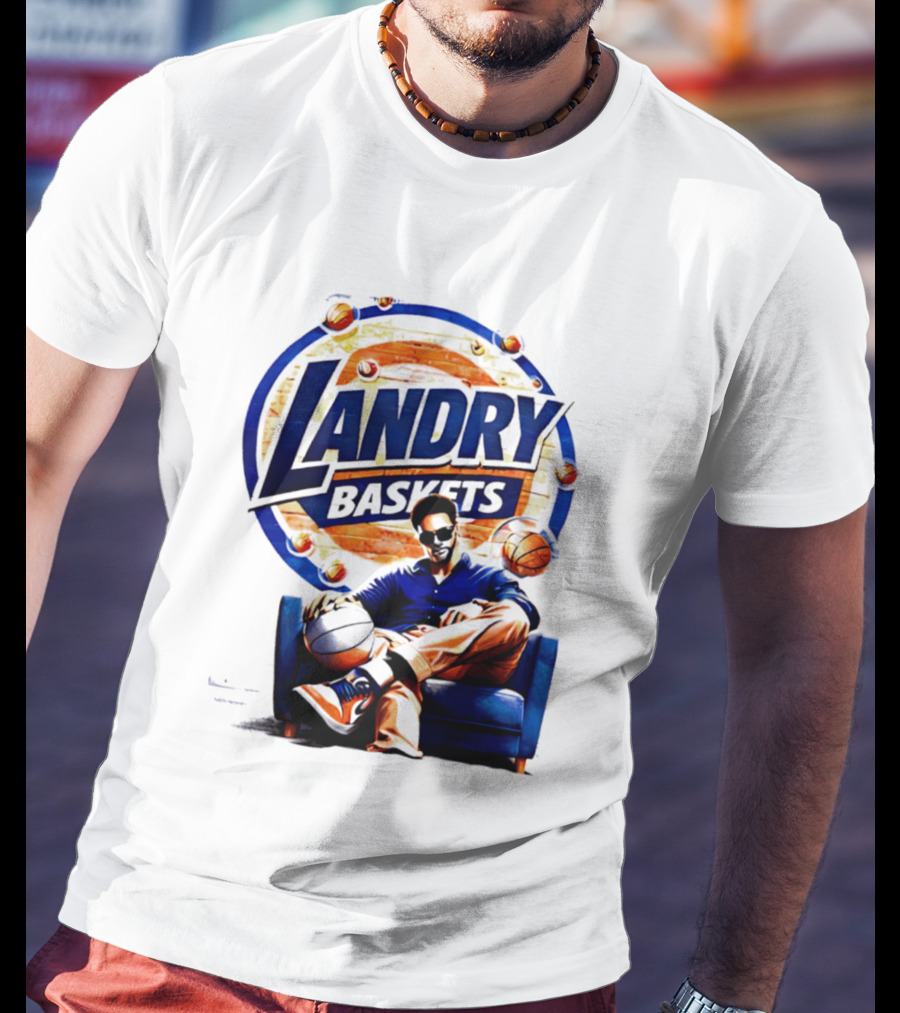 Landry Baskets Basketball Surreal Pop T-Shirt