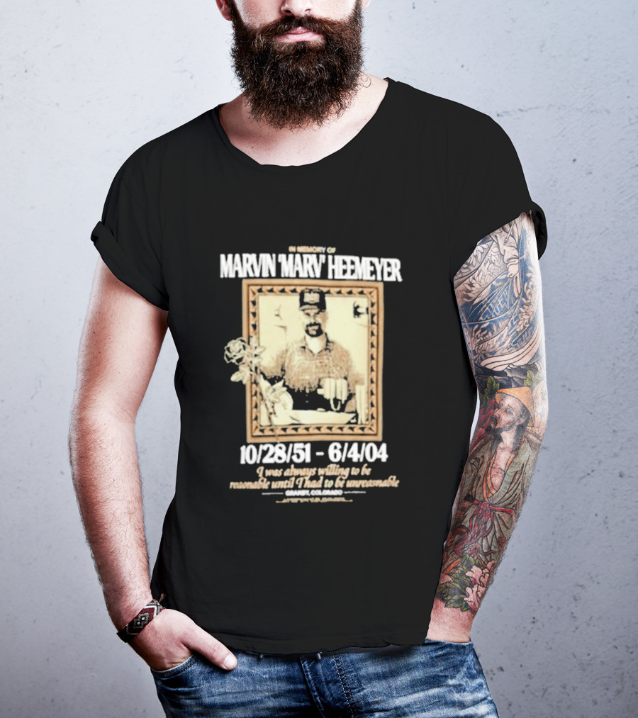 In Memory Of Marvin Heemeyer 10/28/51 6/4/04 T-Shirt