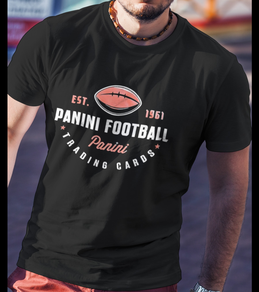 Panini Football Trading Cards Est 1961 Classic Vintage Collection T-Shirt