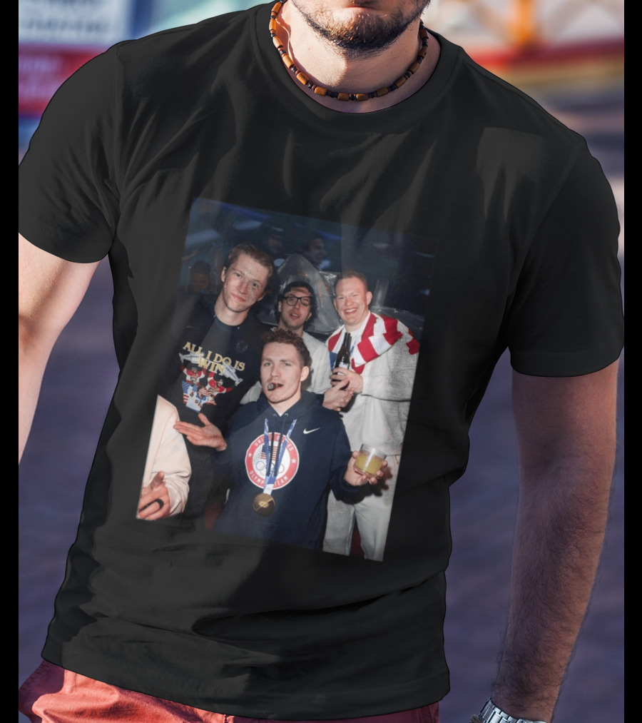 All I Do Is Win USA Men's Olympic Team Celebration T-Shirt