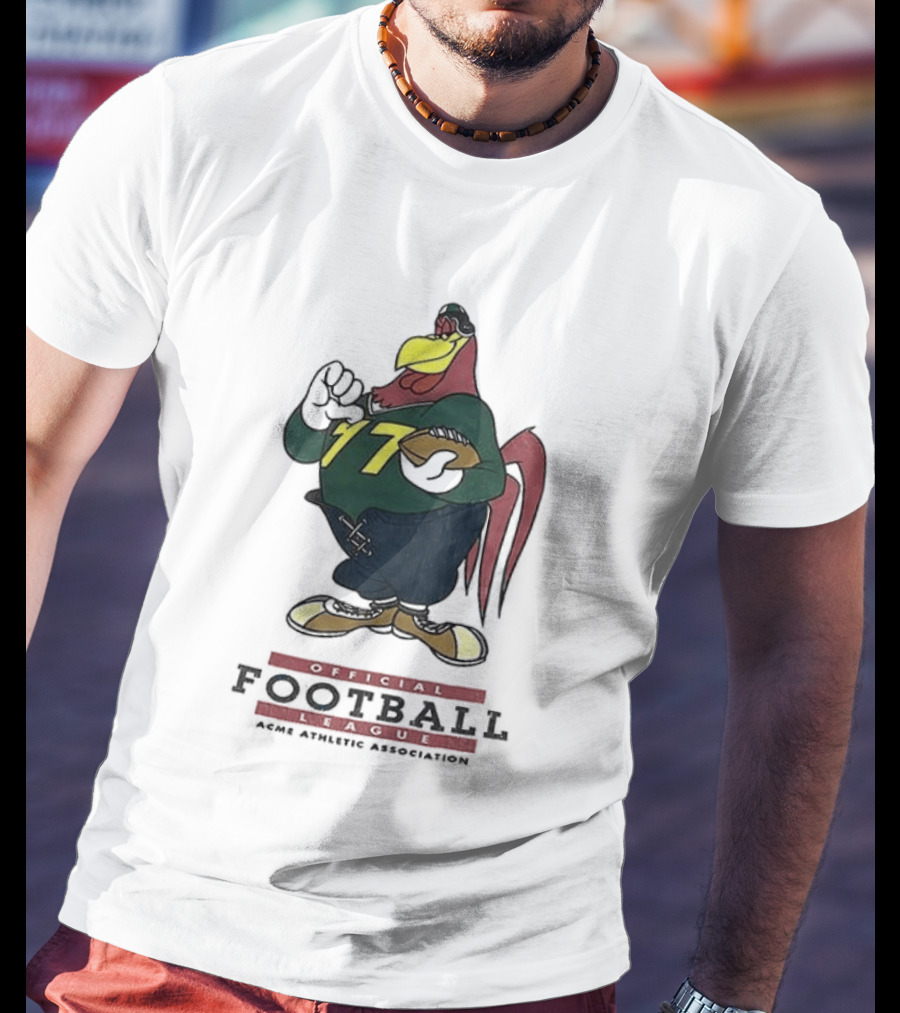 ACME Athletic Association Football League Rooster 77 T-Shirt