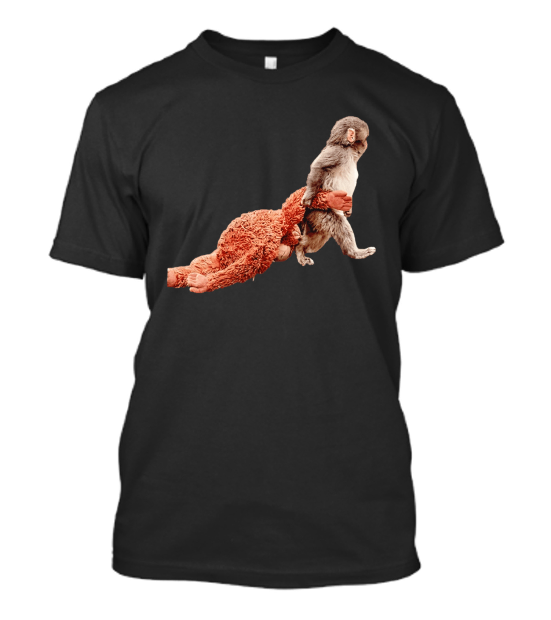 Punch Kun Monkey Meme Baby Toy Duo T-Shirt