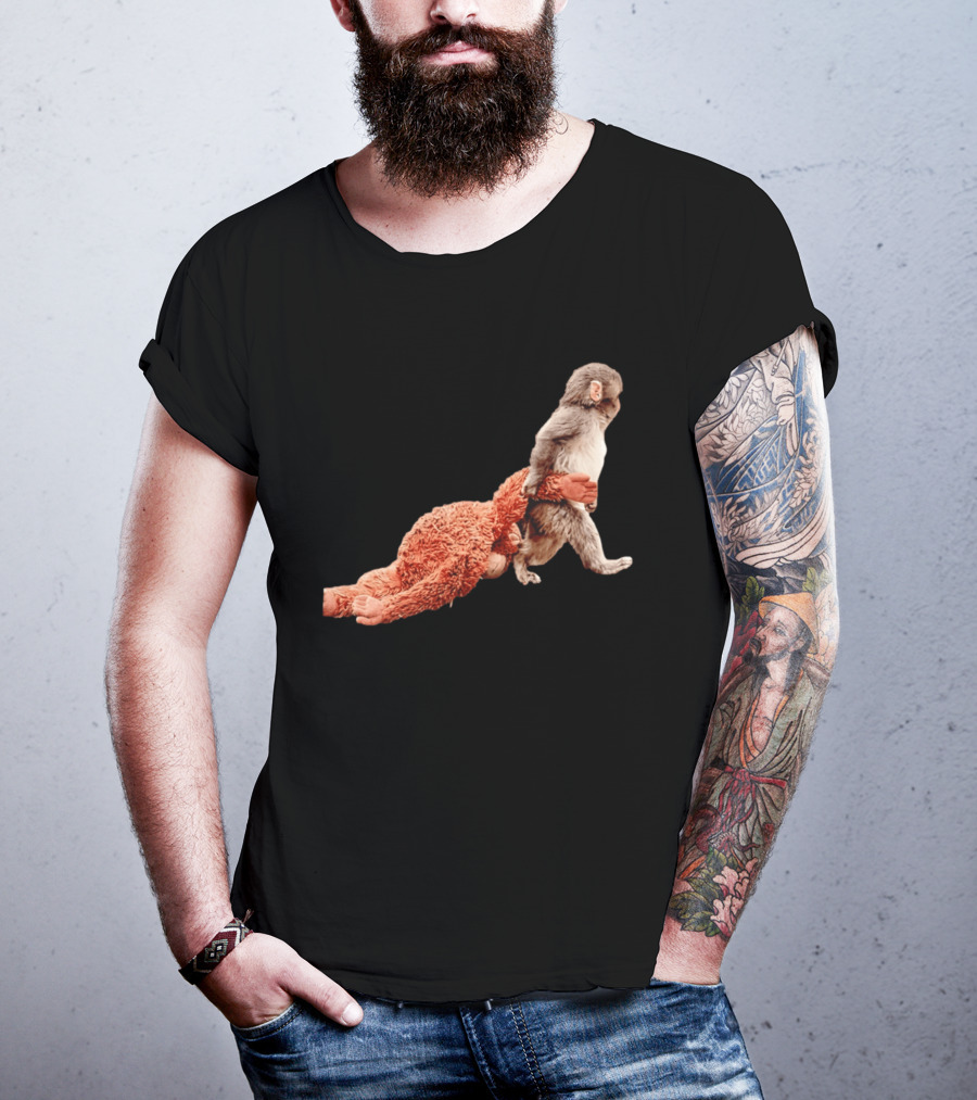 Punch Kun Monkey Meme Baby Toy Duo T-Shirt