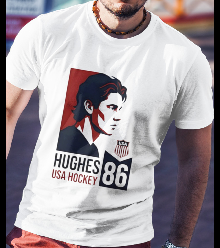 Hughes USA Hockey 86 Winter Olympic Team 2026 T-Shirt