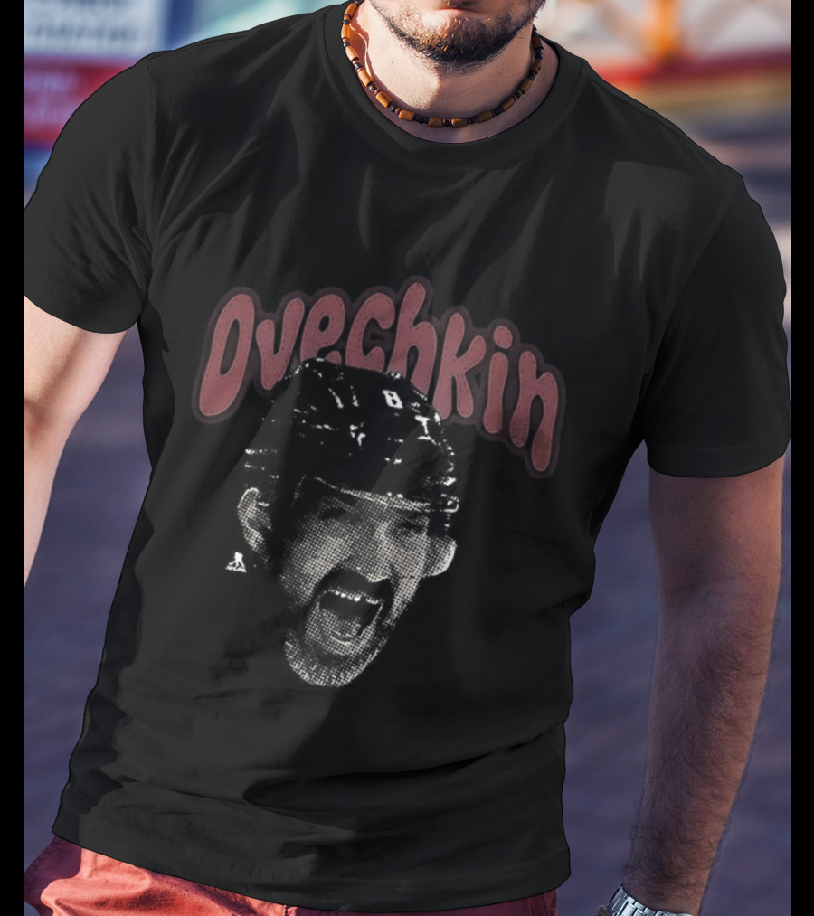Ovechkin Big Face Washington Capitals Hockey T-Shirt