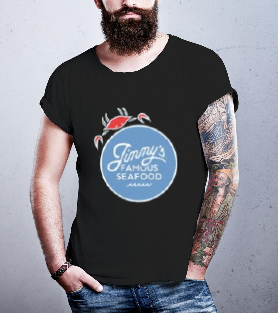 Jimmy's Famous Seafood Go Fuck Yourself Red Crab Circular Motif T-Shirt