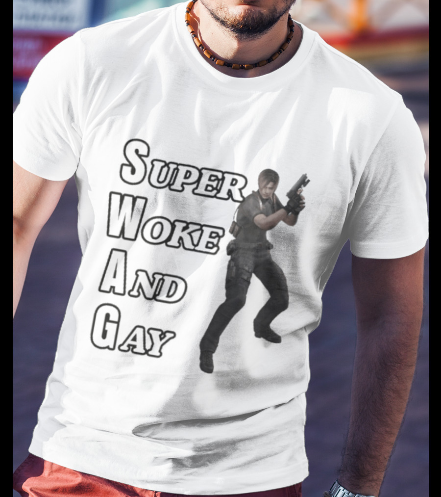 Super Woke And Gay SWAG Leon T-Shirt