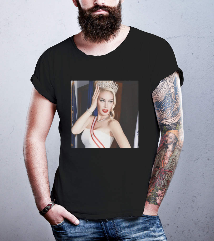 Heidi Montag Spencer Pratt Beauty Queen Crown Elegance T-Shirt