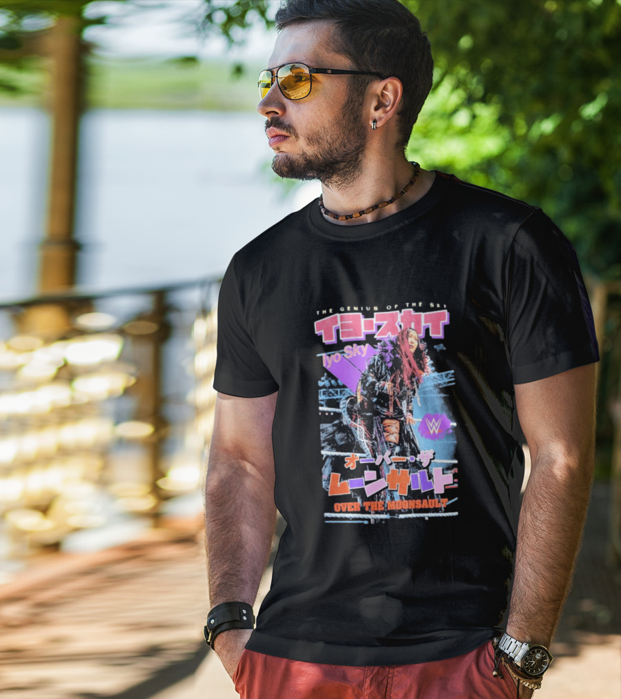 The Genius Of The Sky Iyo Sky Over The Moonsault WWE T-Shirt