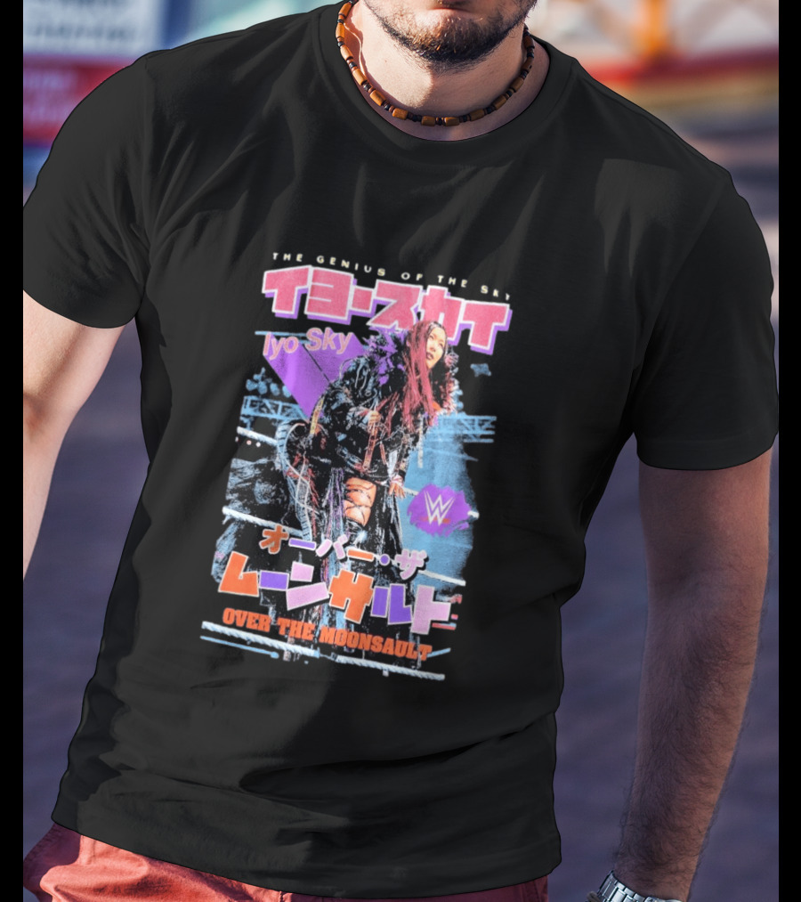 The Genius Of The Sky Iyo Sky Over The Moonsault WWE T-Shirt