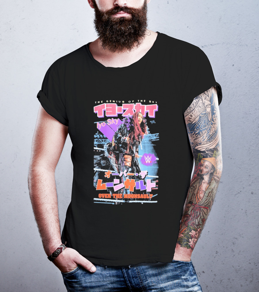 The Genius Of The Sky Iyo Sky Over The Moonsault WWE T-Shirt