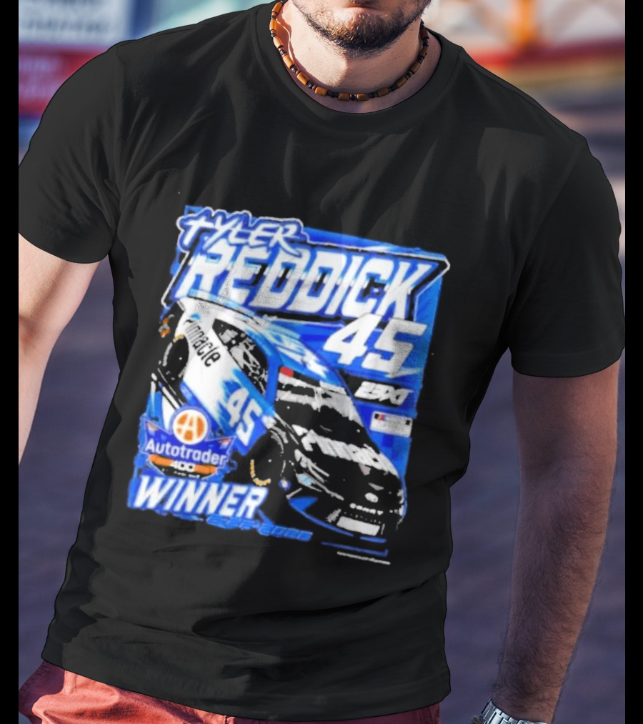 Tyler Reddick 45 Autotrader Winner Nascar Cup Series 2026 T-Shirt