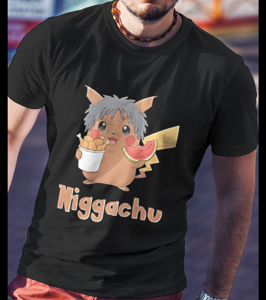 Niggachu Nigga Pikachu T-Shirt