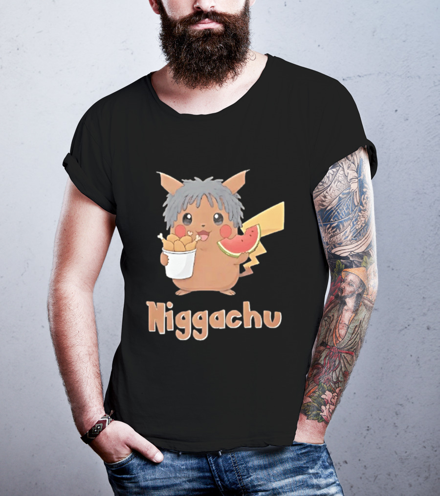 Niggachu Nigga Pikachu T-Shirt
