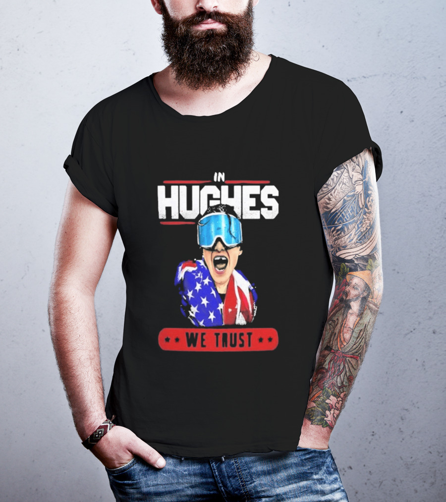 In Hughes We Trust Patriotic Goggles ákafan T-Shirt