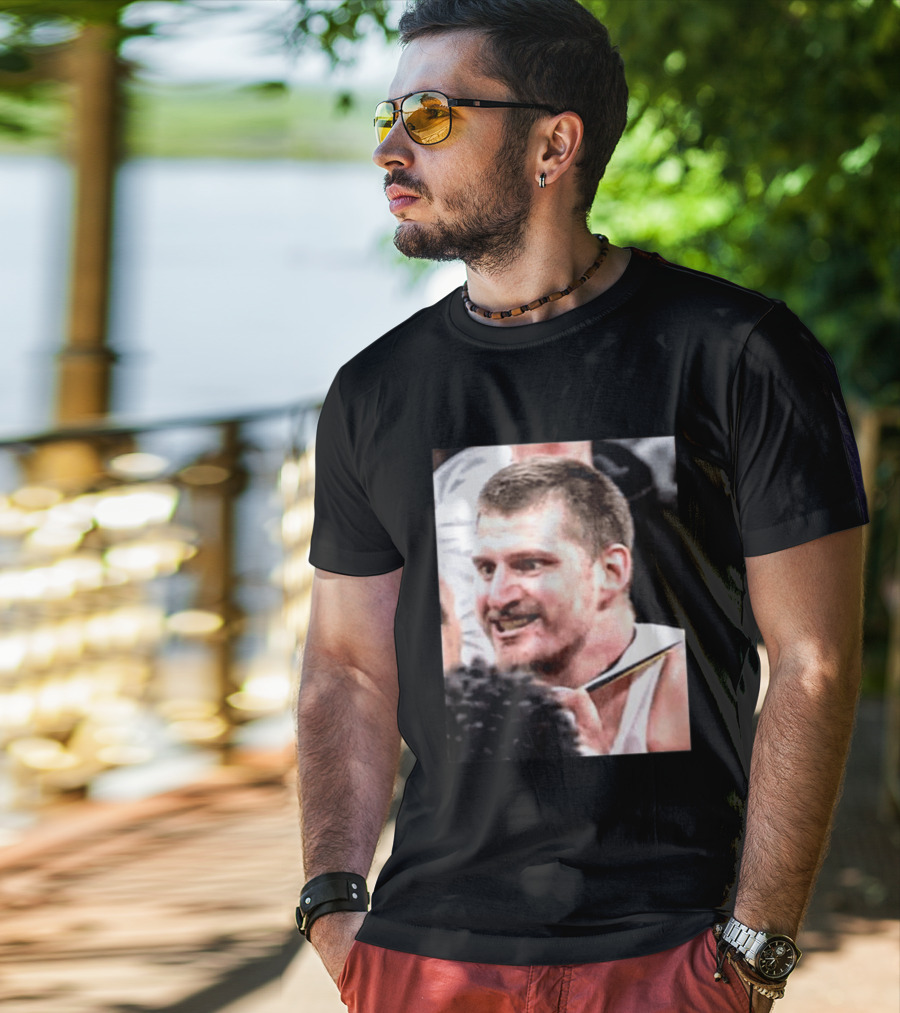 Jokic Confronts OKC After Lu Dort Foul Incident T-Shirt