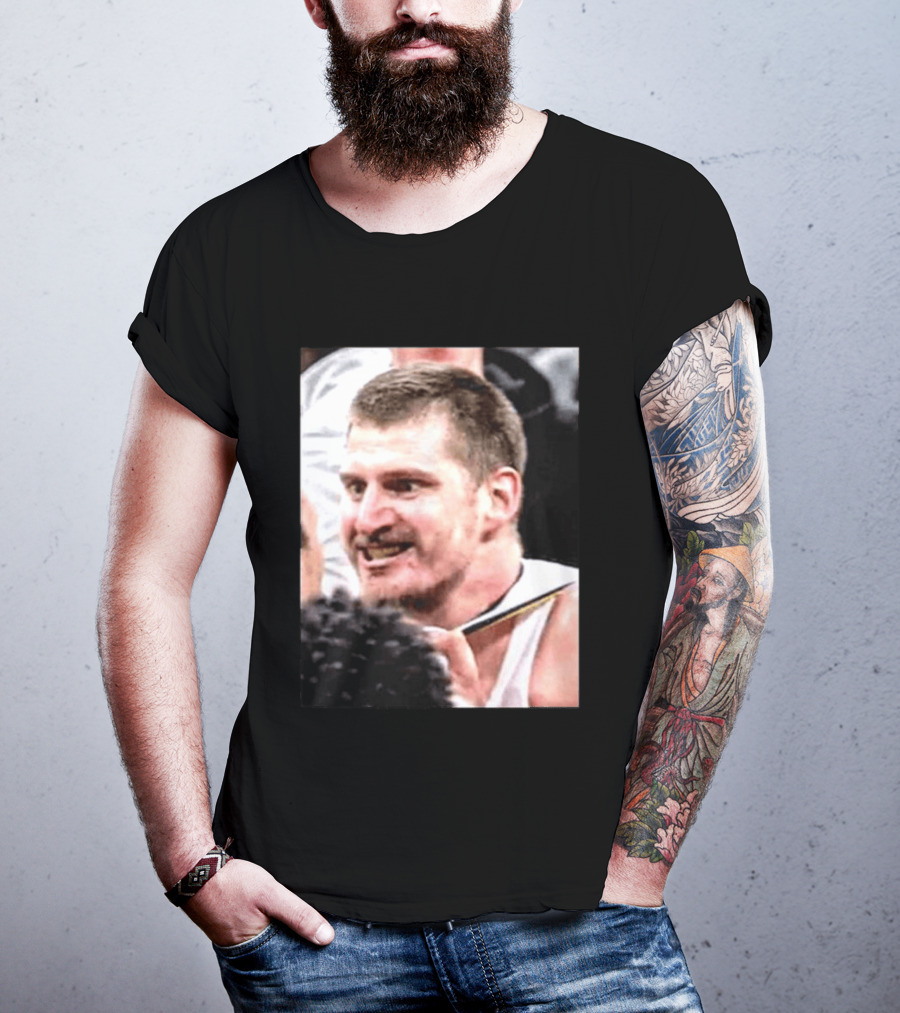 Jokic Confronts OKC After Lu Dort Foul Incident T-Shirt
