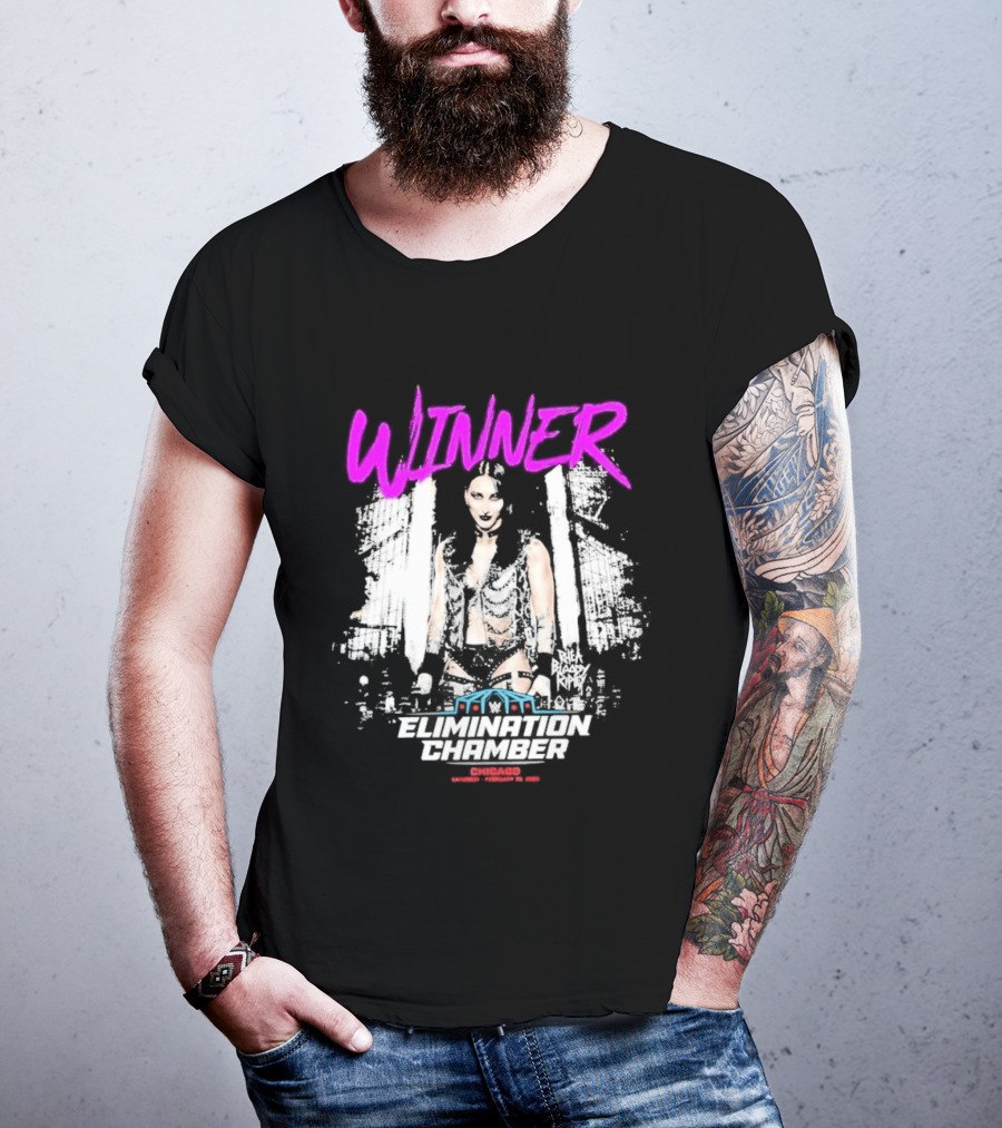 Rhea Ripley Elimination Chamber 2026 Winner Champion T-Shirt