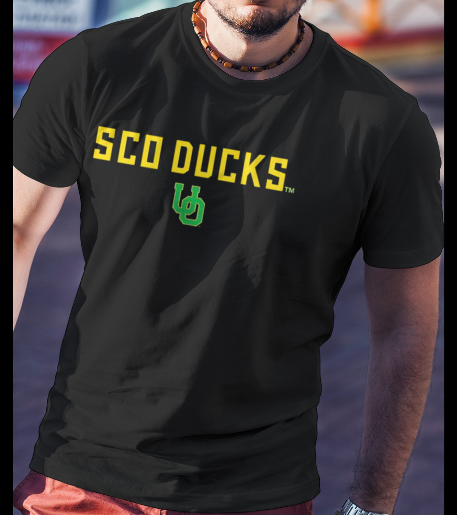 SCO Ducks Oregon NCAA Football UO T-Shirt