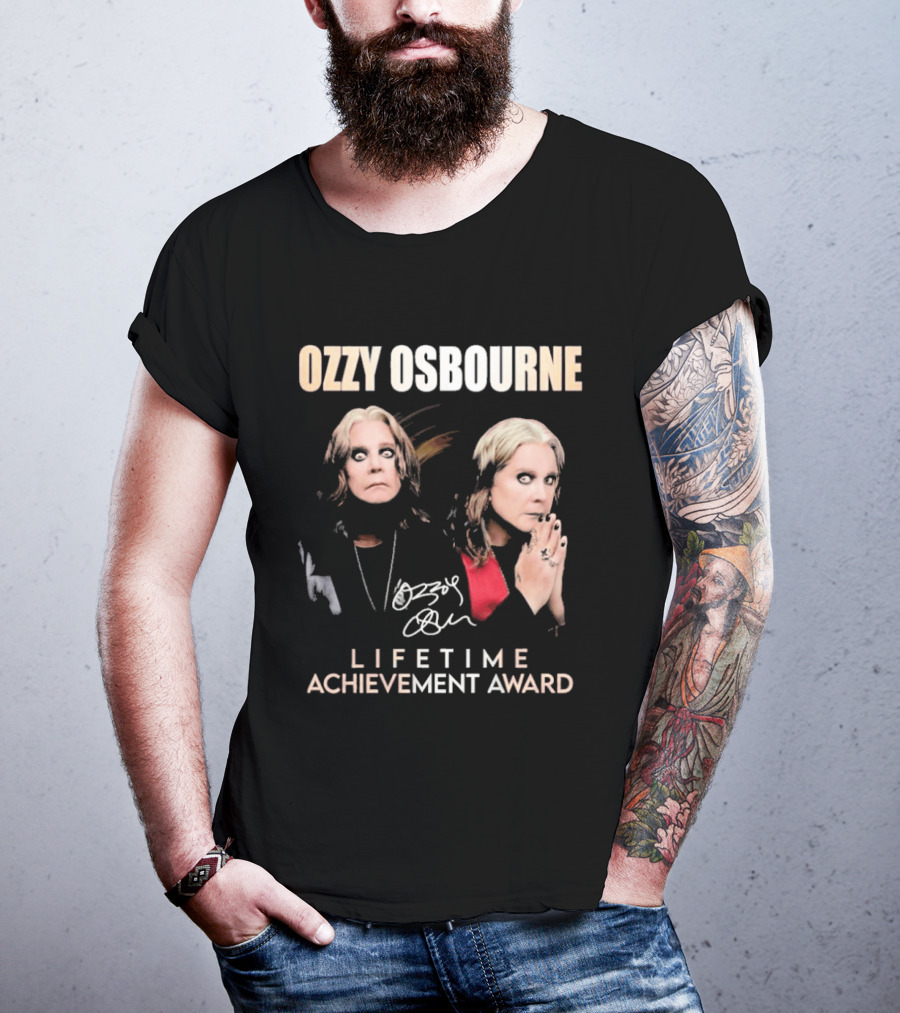 Ozzy Osbourne Lifetime Achievement Award 2026 T-Shirt