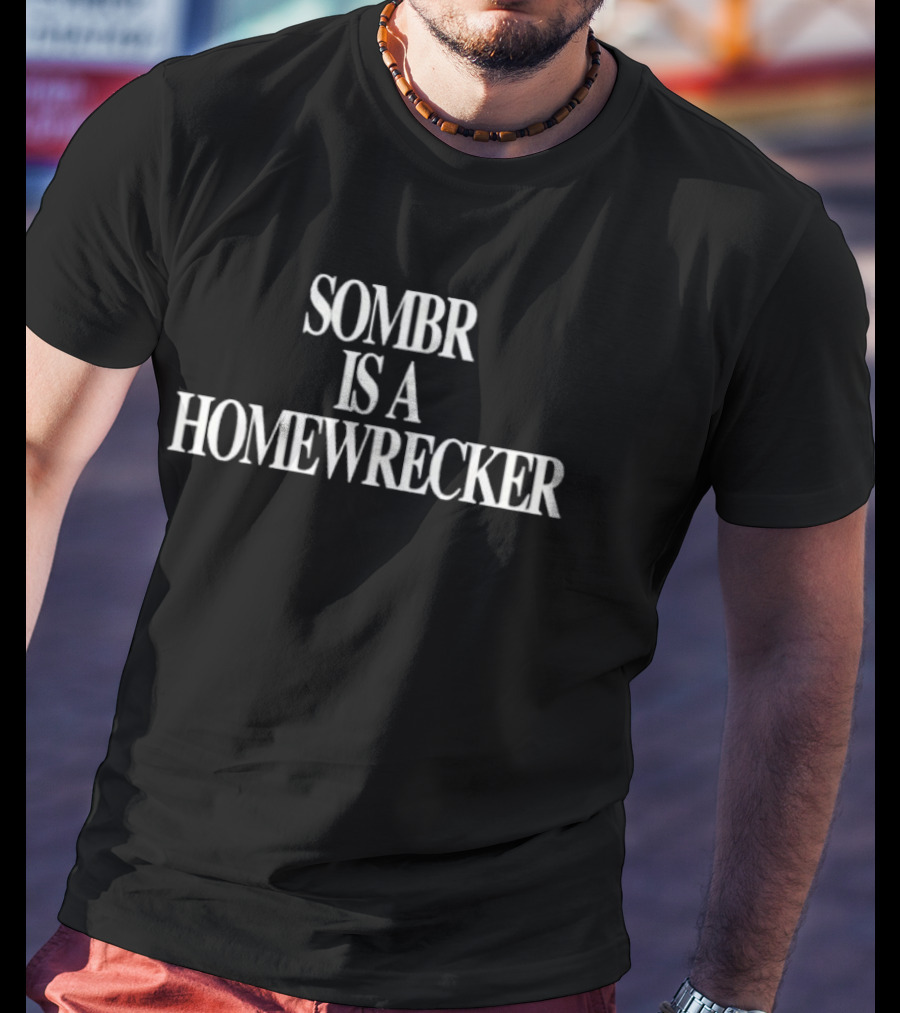 Sombr Is A Homewrecker 2026 BRIT Awards T-Shirt