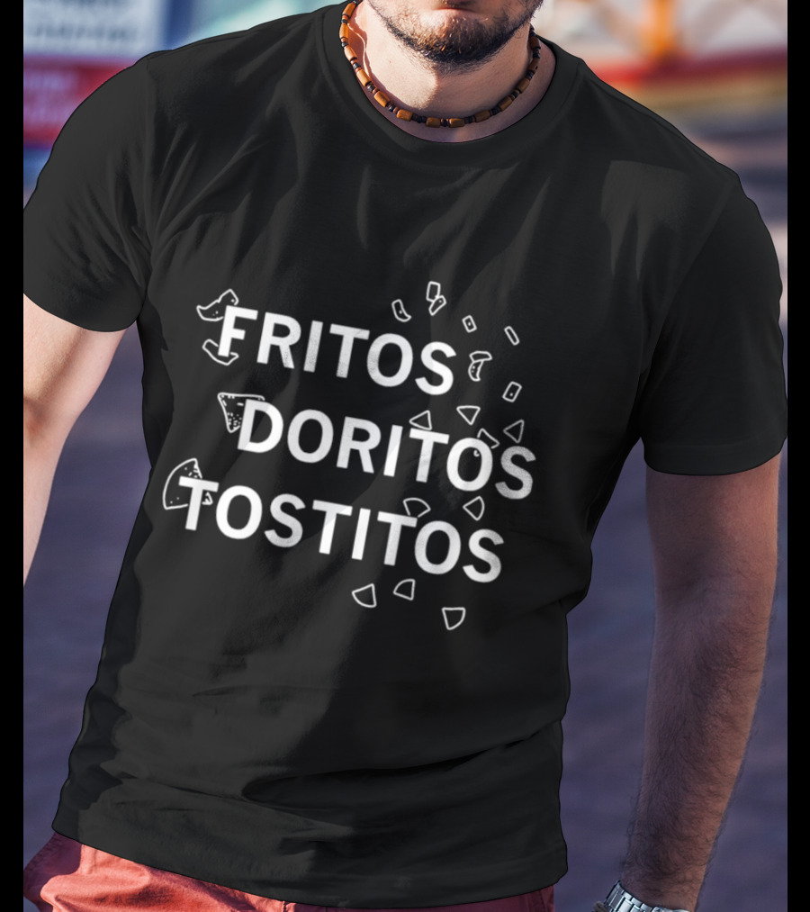Fritos Doritos Tostitos Snack Chip Lovers T-Shirt