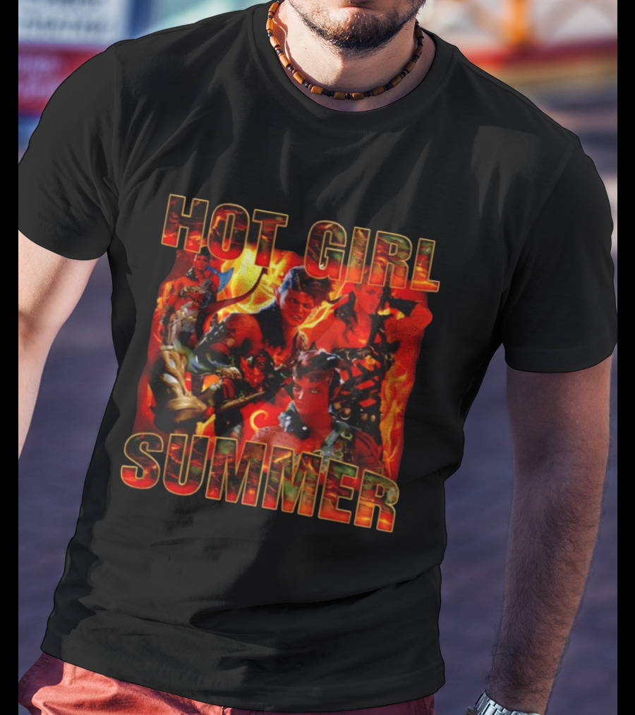 Karlach Hot Girl Summer Fiery Fantasy Adventure T-Shirt