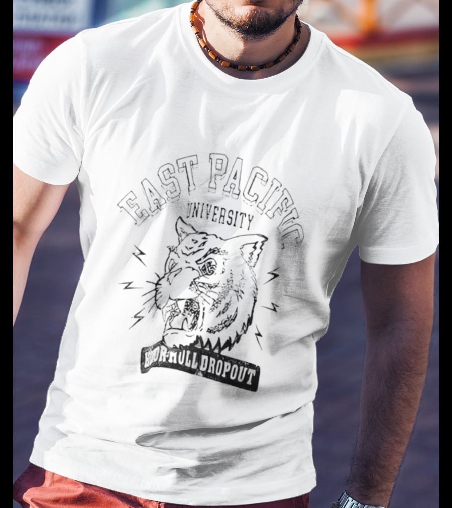 East Pacific University Wildcat Mascot Roar Loud T-Shirt