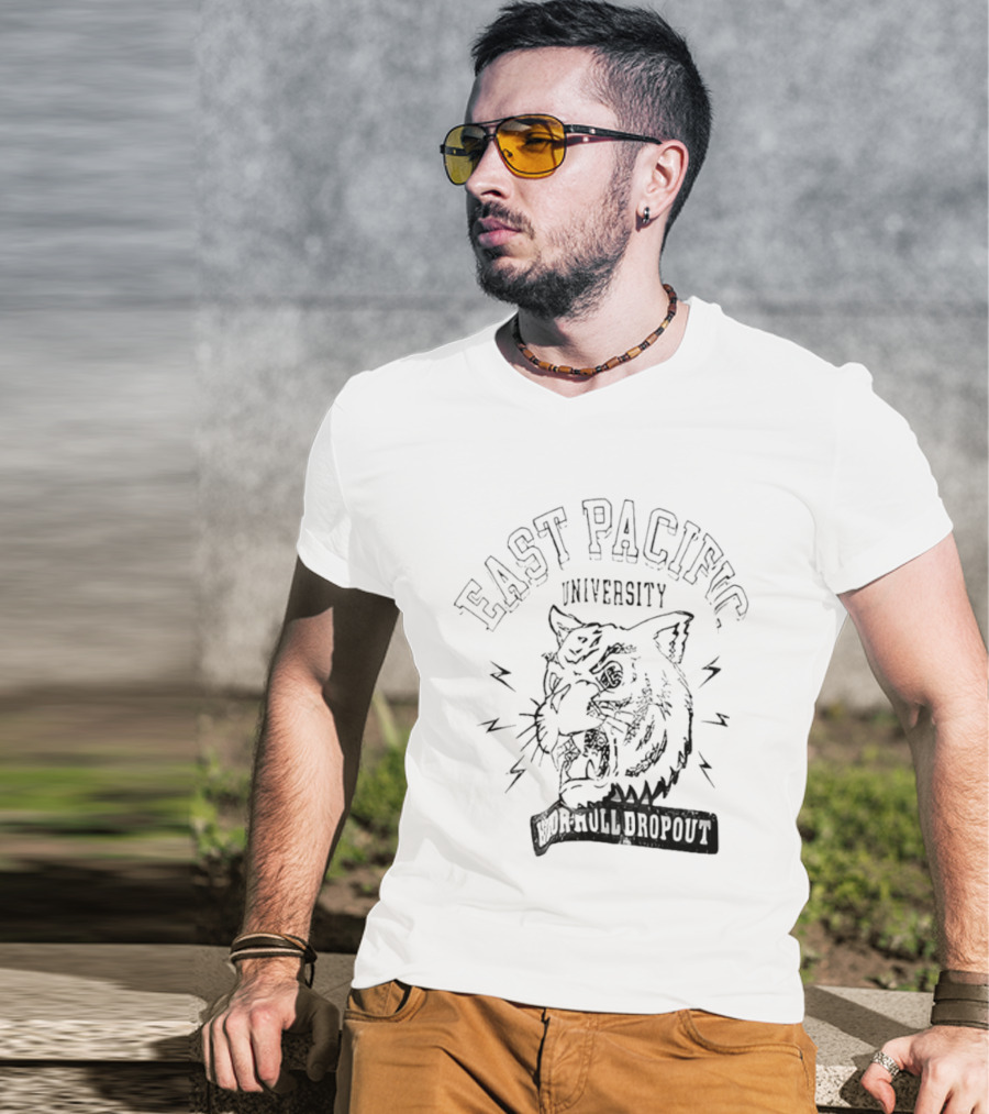 East Pacific University Wildcat Mascot Roar Loud T-Shirt