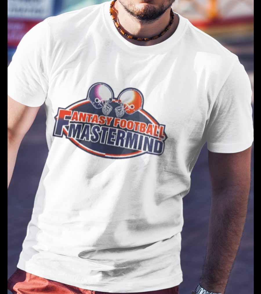 Fantasy Football Mastermind Helmet Faceoff NFL T-Shirt