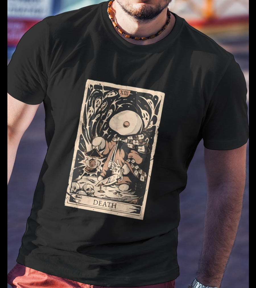 Tonberry King Final Fantasy Death Reaper Tarot Card XIII T-Shirt