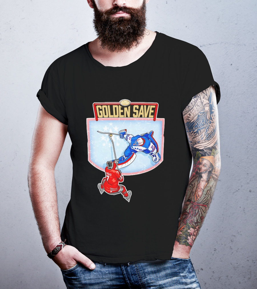 USA Hockey The Golden Save Canada Matchup T-Shirt