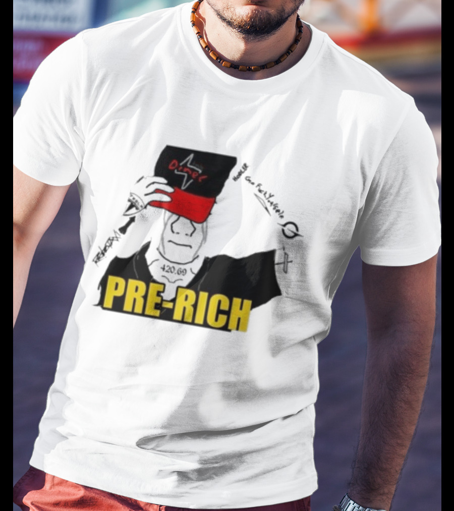 Back To The Diner Pre Rich Red Hat T-Shirt