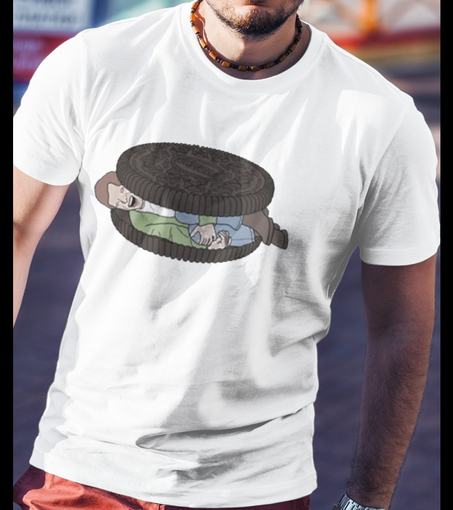 Blink Industries Oreola Man Trapped Inside Cookie T-Shirt