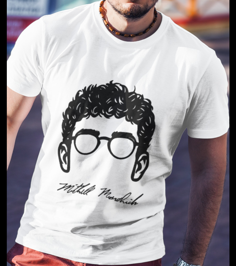 Mitchell Mesenbrink Glasses Hair Silhouette Cael Sanderson T-Shirt