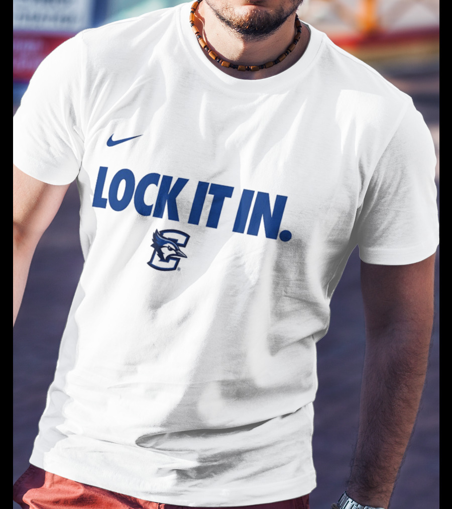Nike Creighton Bluejays Lock It In 2026 WCC T-Shirt