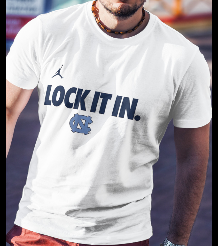 North Carolina Tar Heels Lock It In 2026 WCC Jumpman T-Shirt