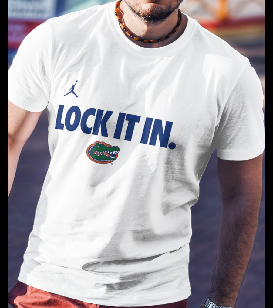 Florida Gators Lock It In Nike Jordan Brand T-Shirt