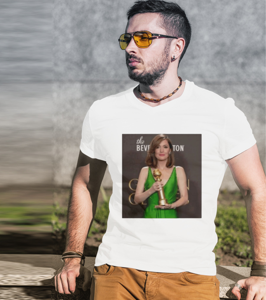 The Beverly Hilton Rose Byrne Golden Globes 2026 T-Shirt