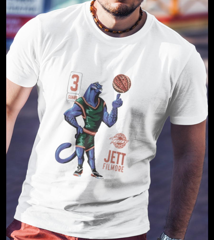 3 Champs Jett Filmore Thundercats Basketball Panther T-Shirt