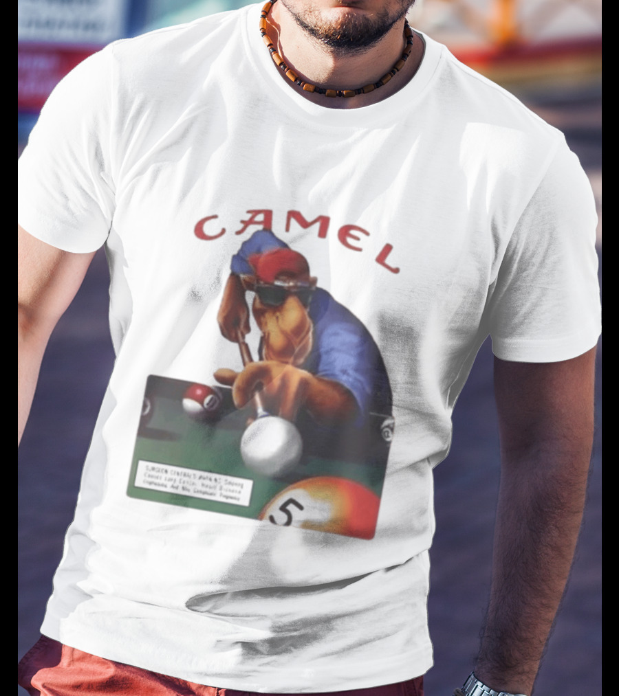 Camel 75th Birthday Joe Pool Player T-Shirt