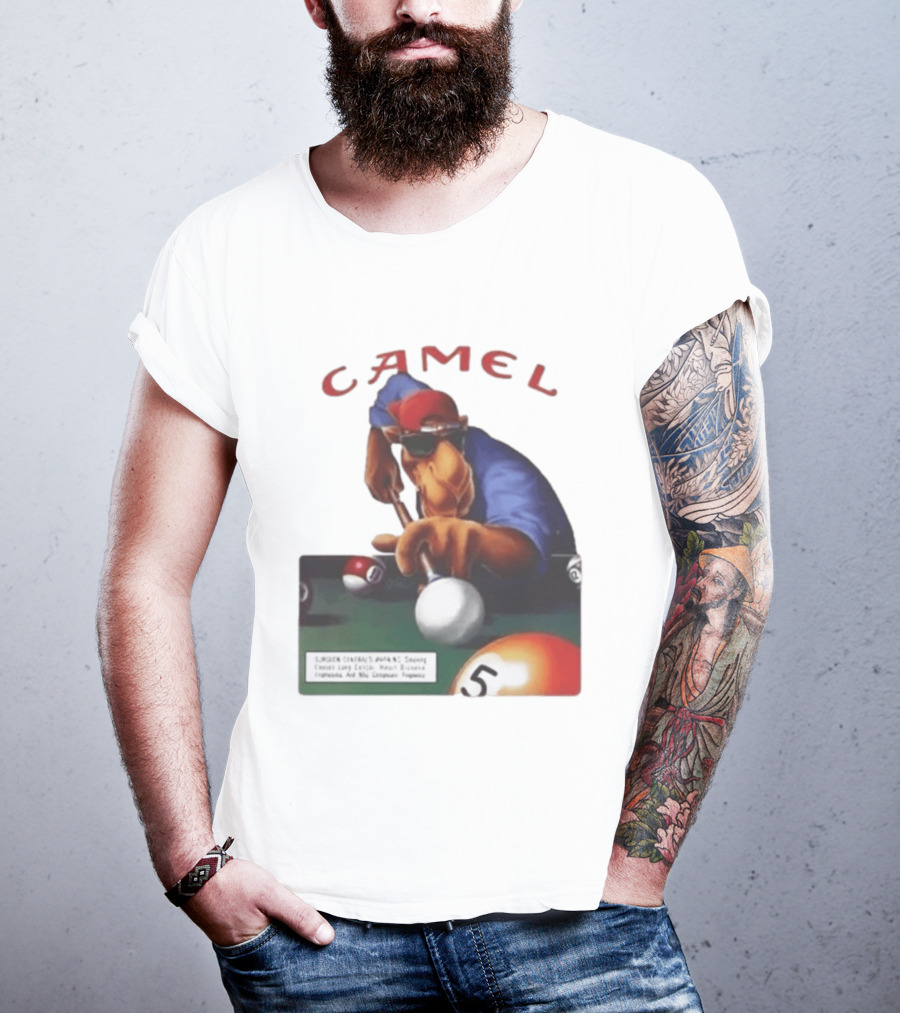 Camel 75th Birthday Joe Pool Player T-Shirt