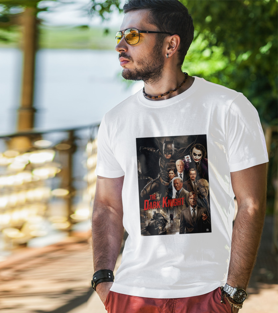 The Dark Knight Movie Characters Batman Joker Villains T-Shirt