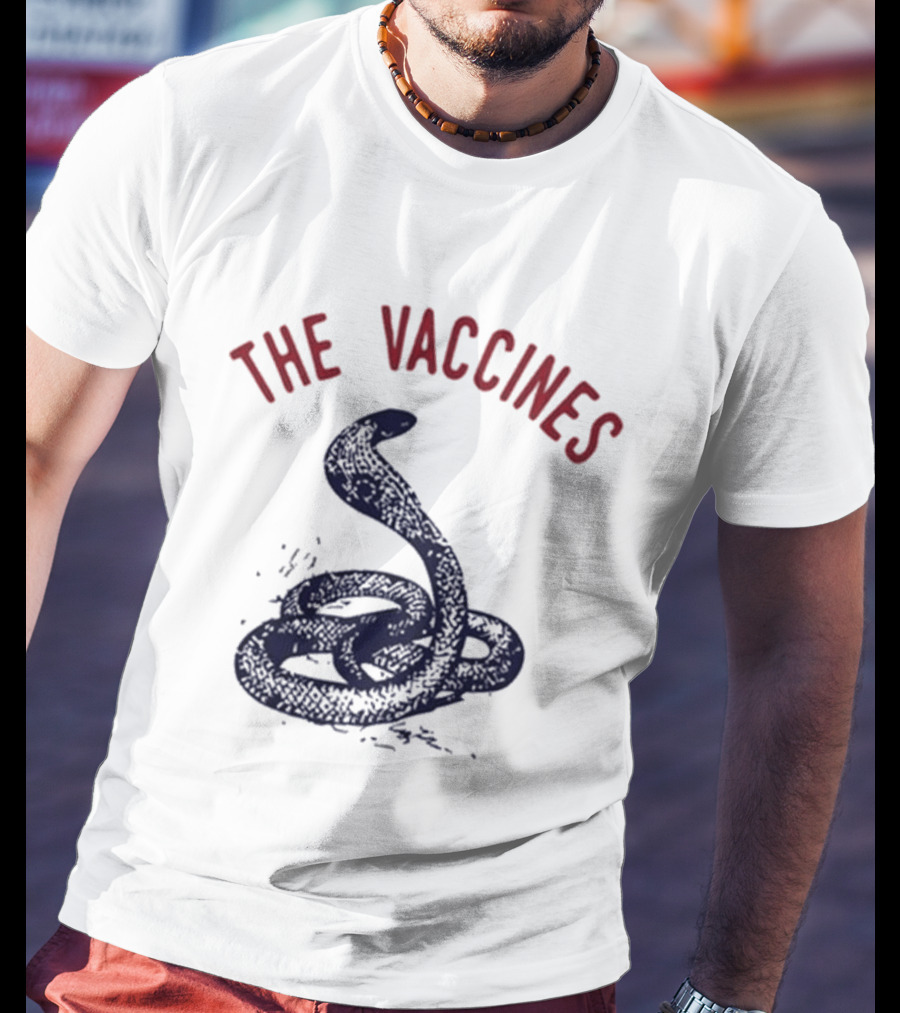 The Vaccines Tour 2026 Snake T-Shirt