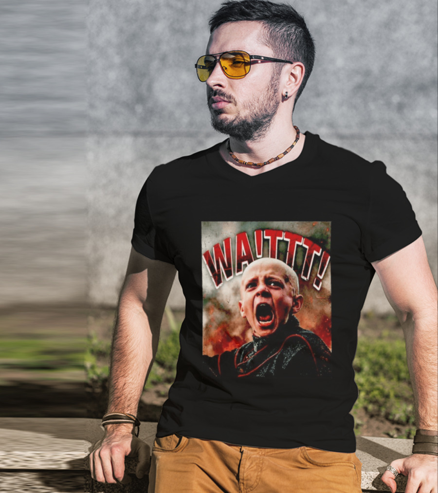 WAIT Aegon Egg Targaryen Meme Reaction T-Shirt