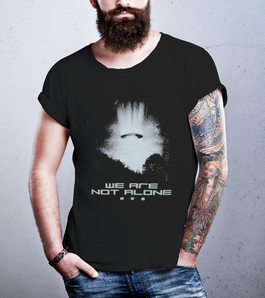 We Are Not Alone Alien Knit 1886 T-Shirt